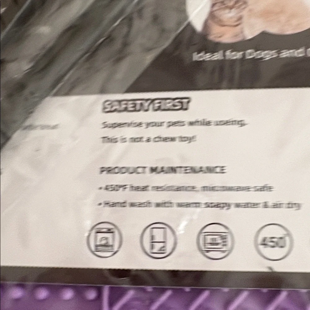 2 Mateey Life 7.9”x7.9” Large Lick Mat for Dogs and Cats pets New sealed